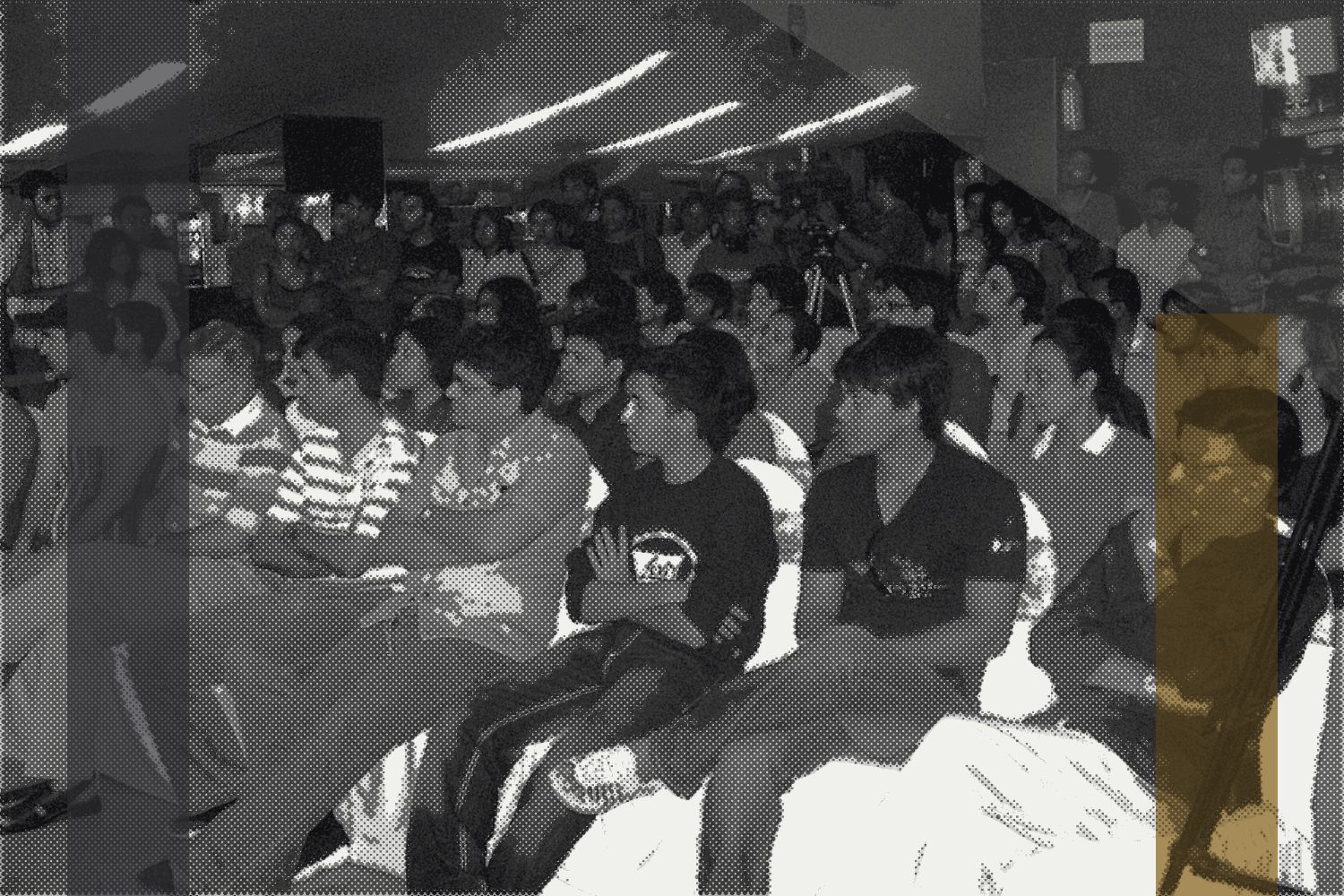 A full house on a Sunday morning